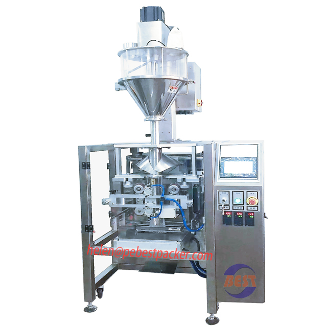 Machine VFFS avec remplisseur de poudre d'automatisation Webb pour machine à emballer de poivre au sucre brun et sel gemme